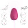 Armony - mandala huevo vibrador punto g control remoto fucsia - 4