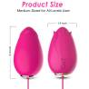 Armony - mandala huevo vibrador punto g control remoto fucsia - 5