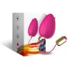 Armony - mandala huevo vibrador punto g control remoto fucsia - 6