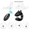 Armony - fox vibrador parejas control remoto negro - 1
