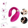 Armony - crescent vibrador pareja control remoto fucsia - 2