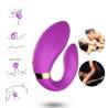 Armony - crescent vibrador pareja control remoto violeta - 2