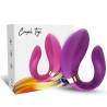 Armony - crescent vibrador pareja control remoto violeta - 4