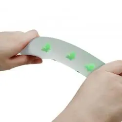 Pretty love - magical nightfall dildo sin vibración luminoso verde