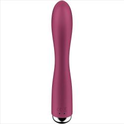 Satisfyer - spinning rabbit 1 estimulacion clitoris y punto g rojo