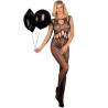 Livco corsetti fashion - amahil bodystocking crotchless negro talla única - 1