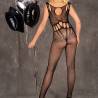 Livco corsetti fashion - amahil bodystocking crotchless negro talla única - 4