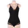 Subblime - teddy detalle encaje floral negro l/xl - 4