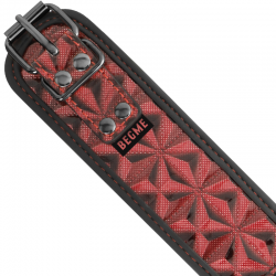 Begme - red edition collar con cadenas y pinzas pezones con forro de neopreno