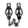 Ohmama fetish pinzas pezones japoneas con cadena negra - 4