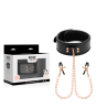 Begme black edition collar con cadenas y pinzas pezones - 2