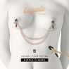 Coquette fantasy pinzas metalicas pezones con cadena - 5