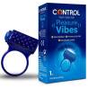 Anillo vibrador Control Pleasure Vibes con su caja