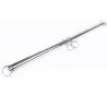 Barra de tobillos extensible de acero Metal Hard, de frente