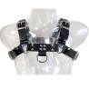 Arnés Leather Body Chain Harness III con placa de remaches