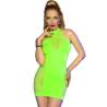 Chilirose - cr 4708 vestido verde s/m - 1