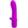 Pretty Love Elfin morado, vibrador recargable de frente