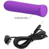 Pretty Love Blanche lila, puerto de carga y cable USB