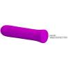 Pretty love - blanche vibrador estimalador rosa - 4