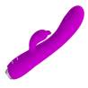Pretty love - regina vibrador-succionador recargable morado - 4