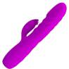 Pretty love - melanie vibrador conejo recargable morado - 2