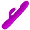 Pretty love - melanie vibrador conejo recargable morado - 3