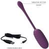 Pretty love - casper huevo vibrador recargable morado - 5