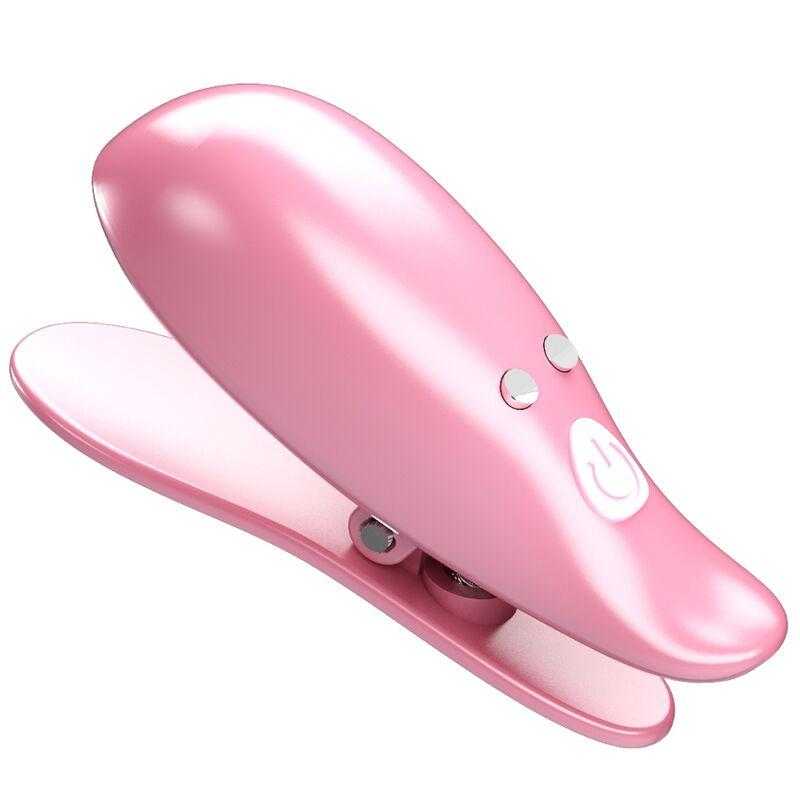 Pretty love - leaf pinzas vibratorias para pezones rosa Pretty love - leaf pinzas vibratorias para pezones rosa