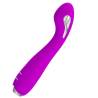 Pretty love - hector vibrador electroshock recargable & impermeable morado - 1