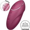 Satisfyer - tap & climax 1 vibrador lay-on rojo - 1