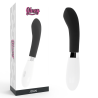 Vibrador Glossy John negro con su caja