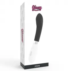 Glossy - john vibrador negro Glossy - john vibrador negro