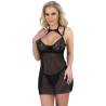 Livco corsetti fashion - binella set babydoll + tanga negro - 1