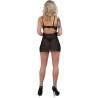 Livco corsetti fashion - binella set babydoll + tanga negro - 2
