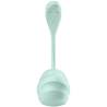 Satisfyer Smooth Petal verde agua vista frontal