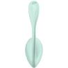 Satisfyer Smooth Petal verde agua vista superior