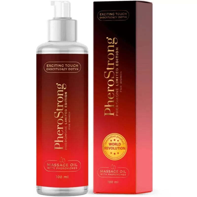 Pherostrong - aceite de masaje limited edition para mujer 100 ml