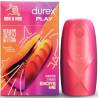 Masturbador vibrador Durex Play Ride & Vibe junto a su caja