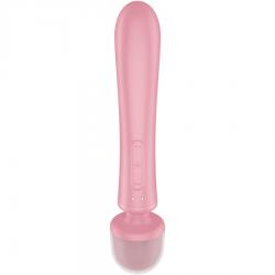 Satisfyer - triple lover masajeador vibrador rabbit rosa