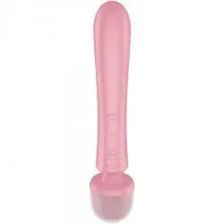 Satisfyer - triple lover masajeador vibrador rabbit rosa