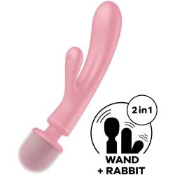 Satisfyer - triple lover masajeador vibrador rabbit -  - 6