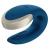 Satisfyer double love vibrador parejas luxury azul - 2