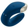 Satisfyer double love vibrador parejas luxury azul - 4
