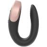 Satisfyer double love vibrador parejas luxury negro - 2
