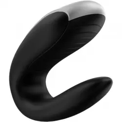 Satisfyer - double fun partner vibrador negro Satisfyer - double fun partner vibrador negro