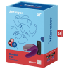 Satisfyer Double Fun, caja azul y roja