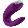 Satisfyer Double Fun lila, vista de lado