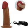Pretty love - harness briefs starks vibración multi-velocidad dildo 17,5 cm moreno - 12
