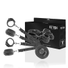 Ataduras bajo cama Fetish Submissive junto a su caja