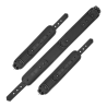 Fetish submissive collar y esposas cuero vegano negro - 5